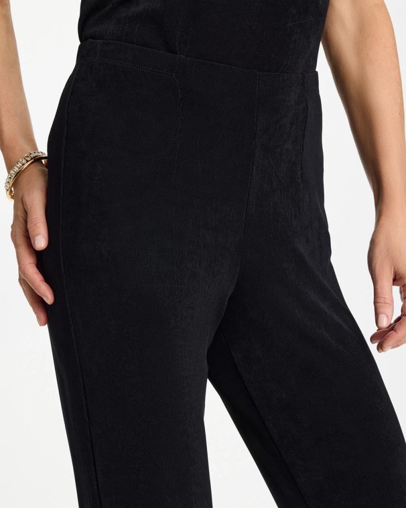 Chicos Travelers™ Classic No Tummy Pants - BLACK