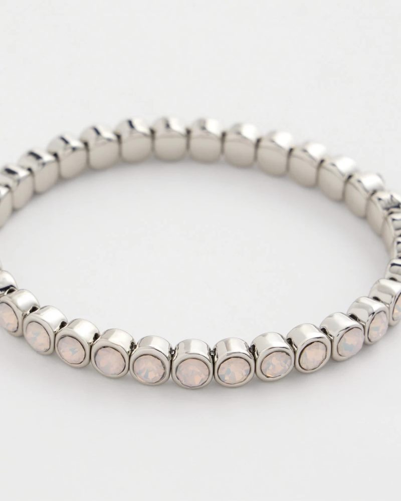 Chicos Shiny Round Stretch Bracelet - IRIDESCENCE