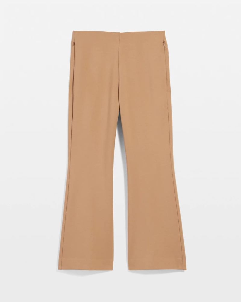 Chicos Juliet Slim Cropped Flared Pants - CARAMEL APPLE
