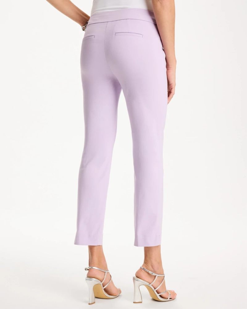 Chicos Brigitte™ Slim Pull-On Crop Pant - ORCHID MIST