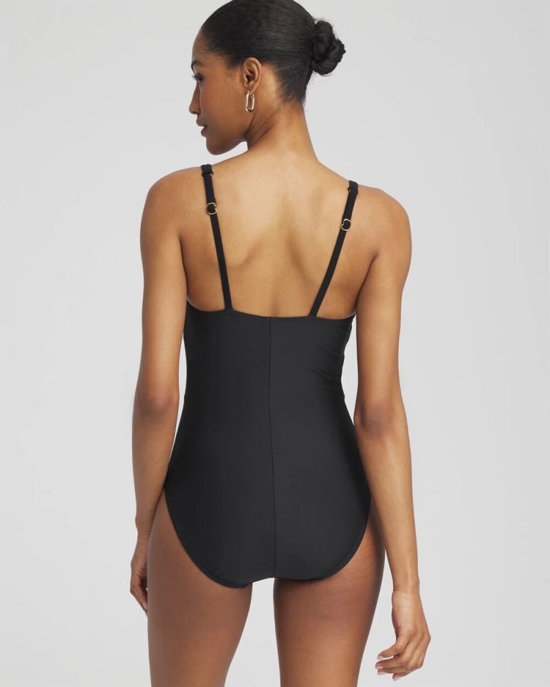 Chicos Magicsuit Obi One Saki One Piece - BLACK