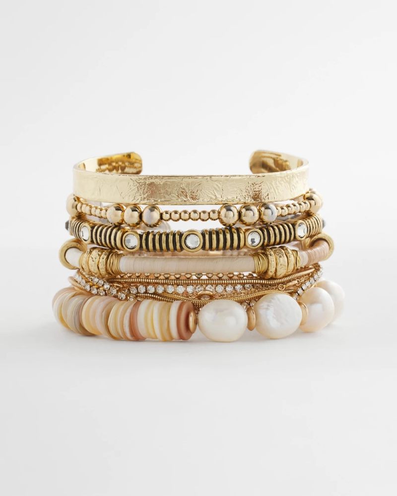 Chicos Goldtone Multistrand Bracelet - GOLD