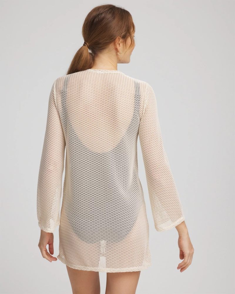 Chicos Gottex Plantopia Cover Up - NEUTRAL