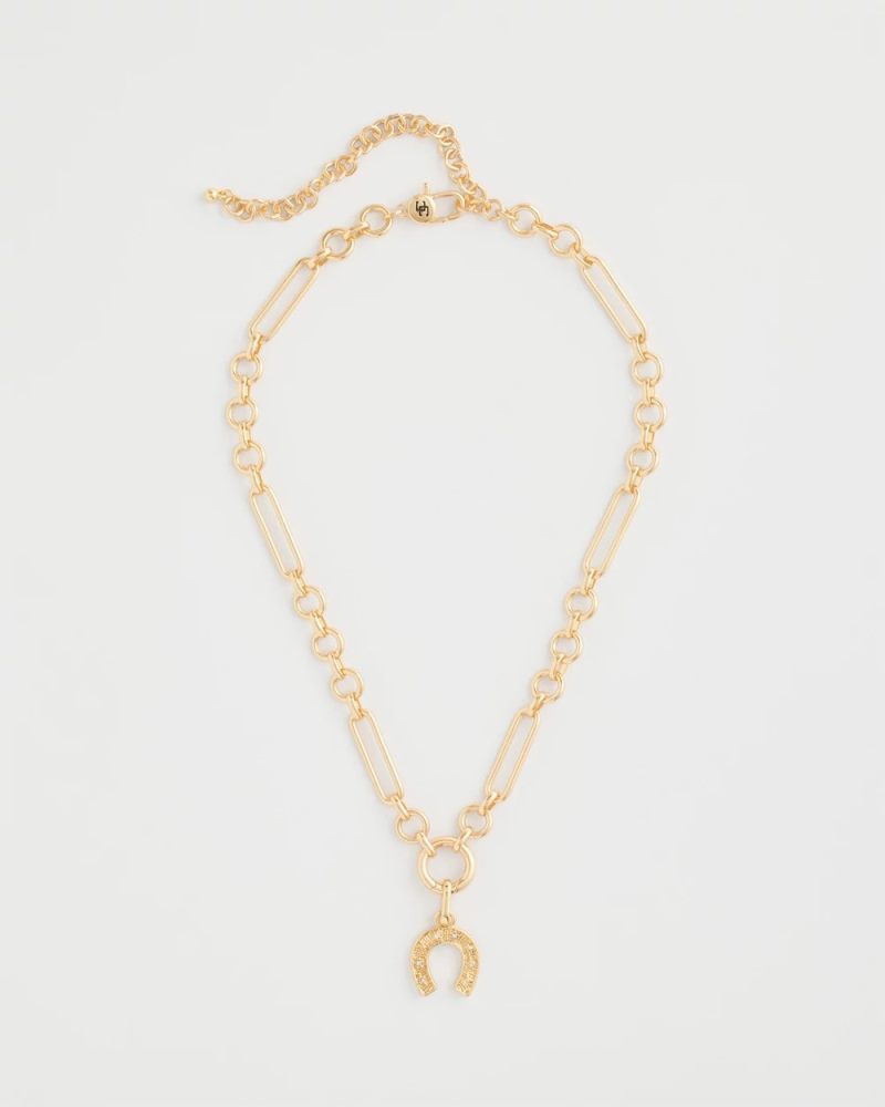 Chicos Horseshoe Charm - GOLD