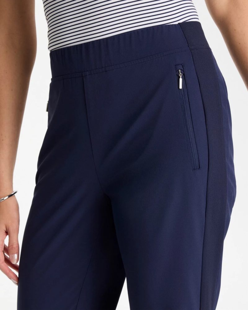Chicos Zenergy® UPF Rib Mix Ankle Pants - PASSPORT BLUE