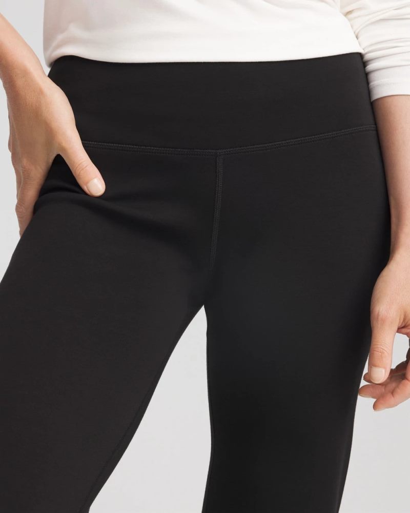 Chicos Zenergy® Flared Leggings - BLACK