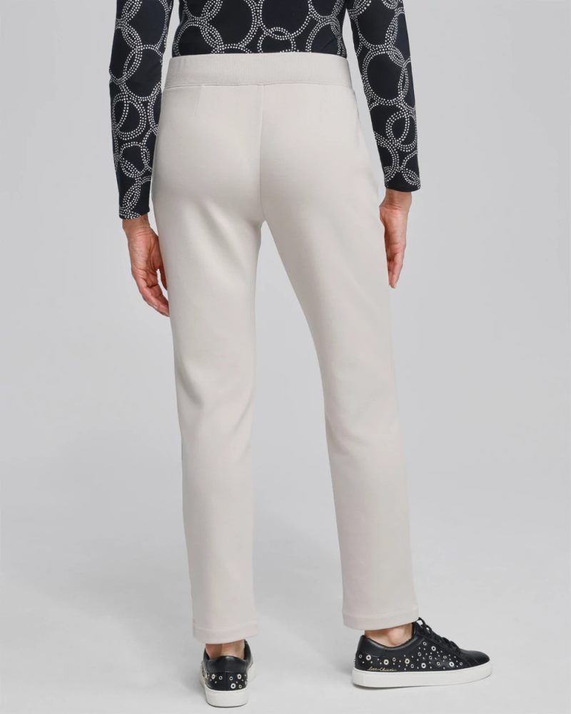 Chicos Zenergy® Double Knit Pants - SMOKEY TAUPE