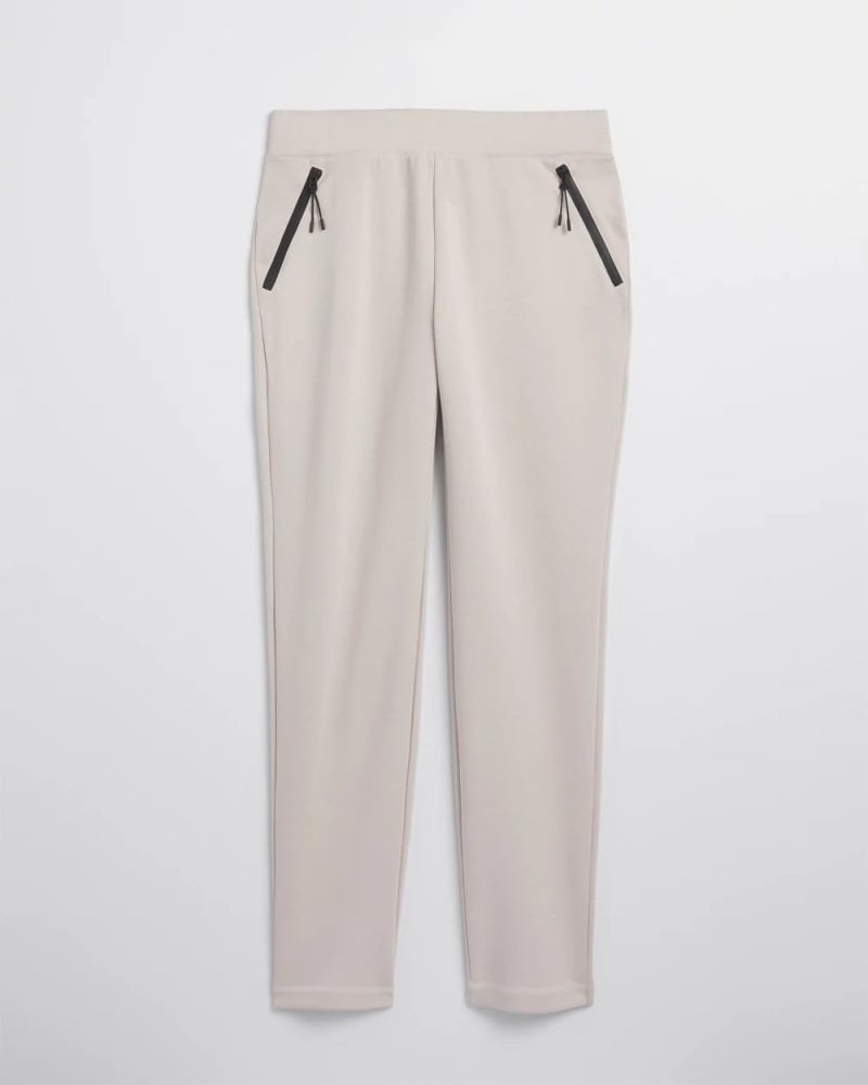 Chicos Zenergy® Double Knit Pants - SMOKEY TAUPE