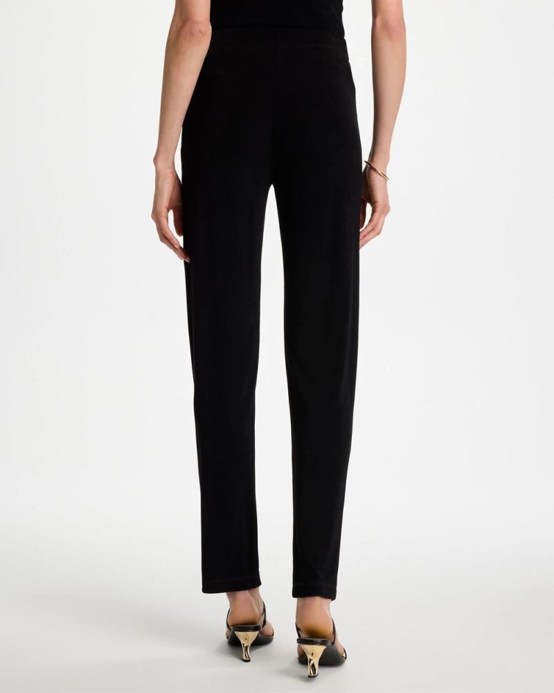 Chicos Travelers™ Essential Slim Pants - BLACK