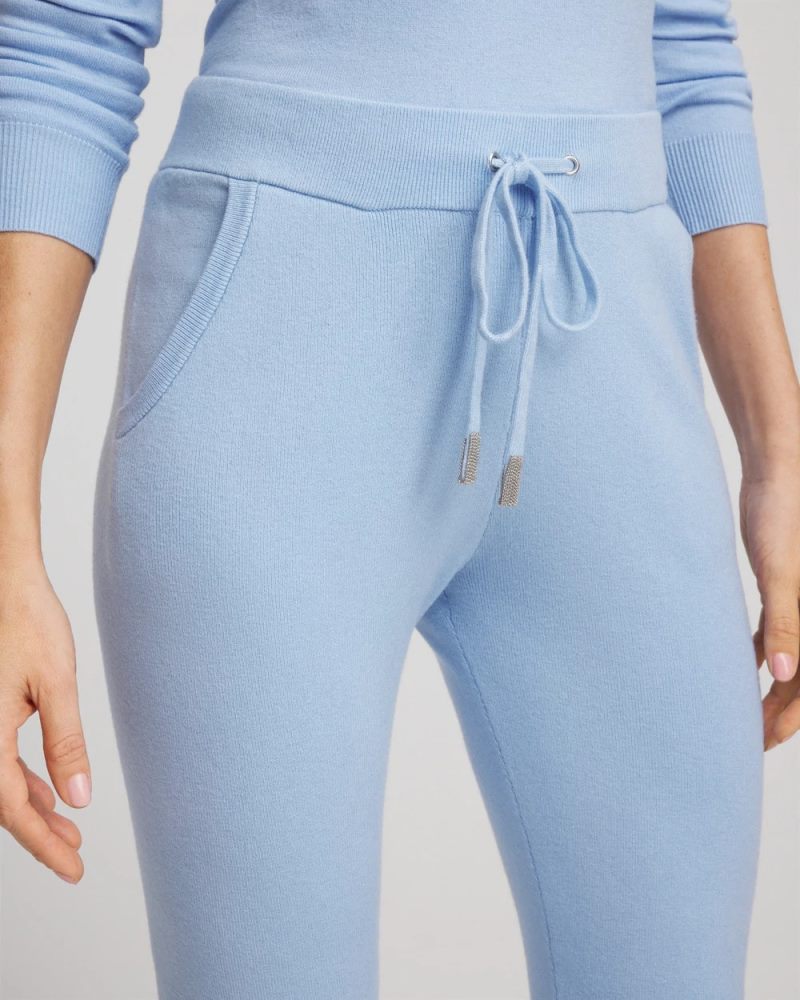 Chicos Zenergy® Luxe Tapered Ankle Pants - CRYSTAL TOPAZ