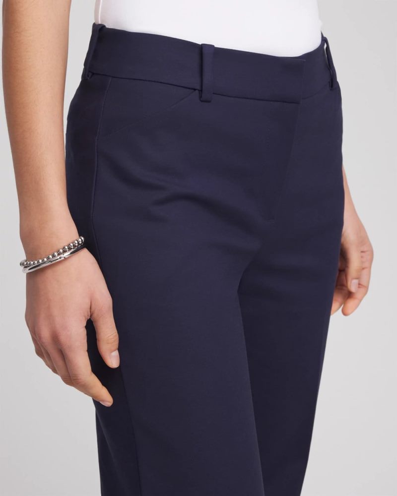 Chicos Emme Slim Ankle Pants - PASSPORT BLUE