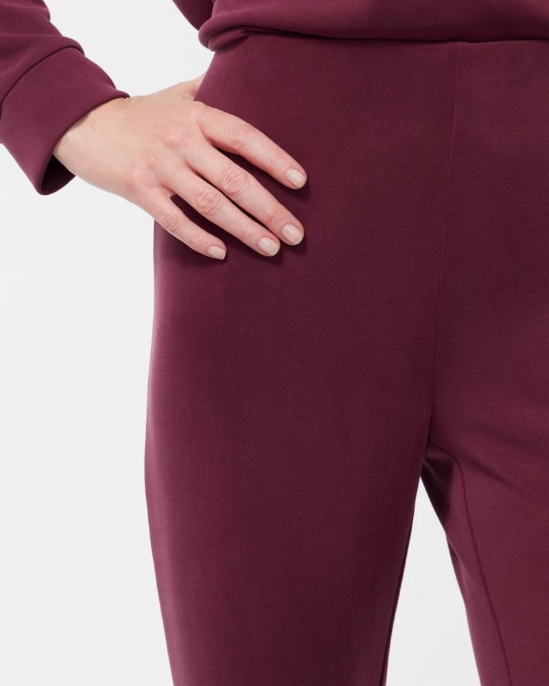 Chicos Zenergy® Scuba Pull-On Pants - DEEP MERLOT