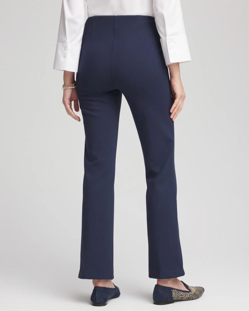 Chicos Juliet Straight Ankle Pants - PASSPORT BLUE