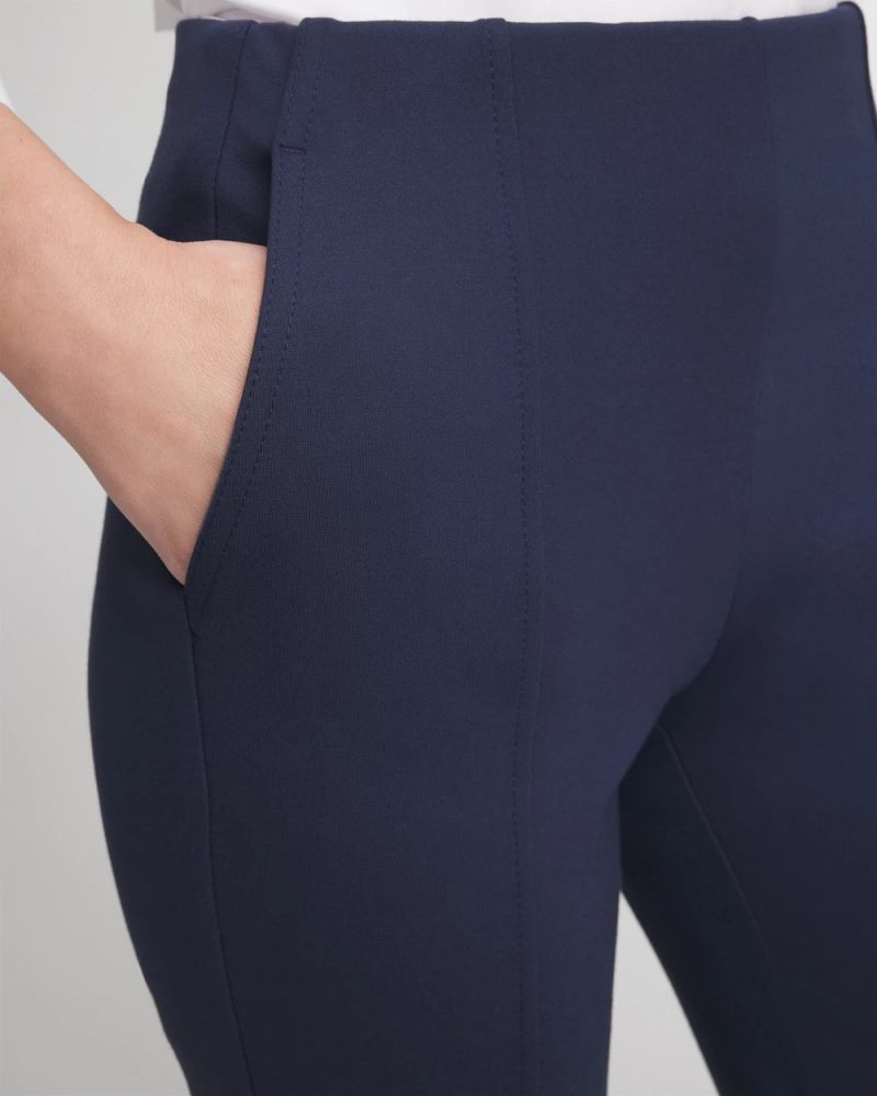 Chicos Juliet Straight Ankle Pants - PASSPORT BLUE