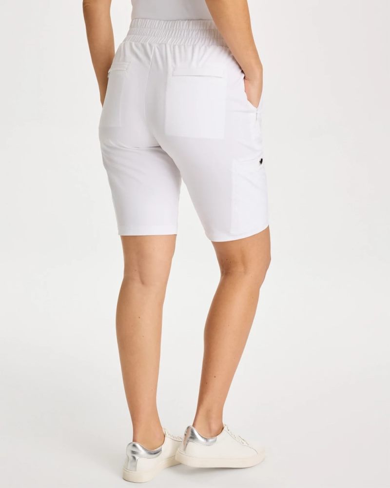 Chicos Zenergy® UPF Shorts - ALABASTER