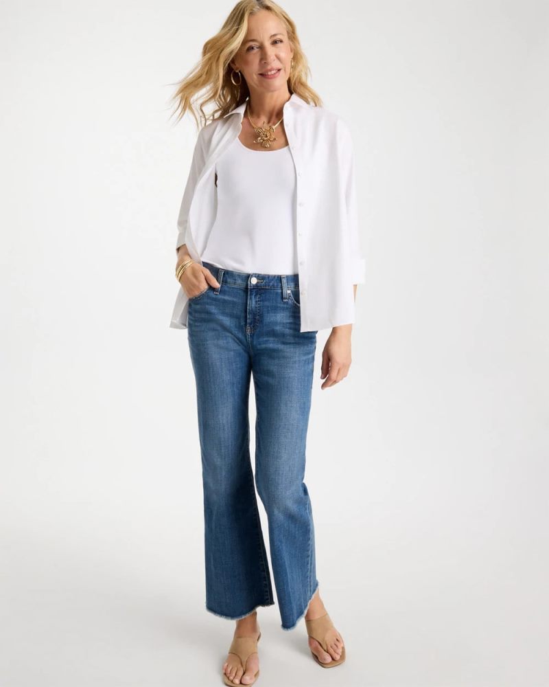 Chicos Microfiber Tank - OPTIC WHITE